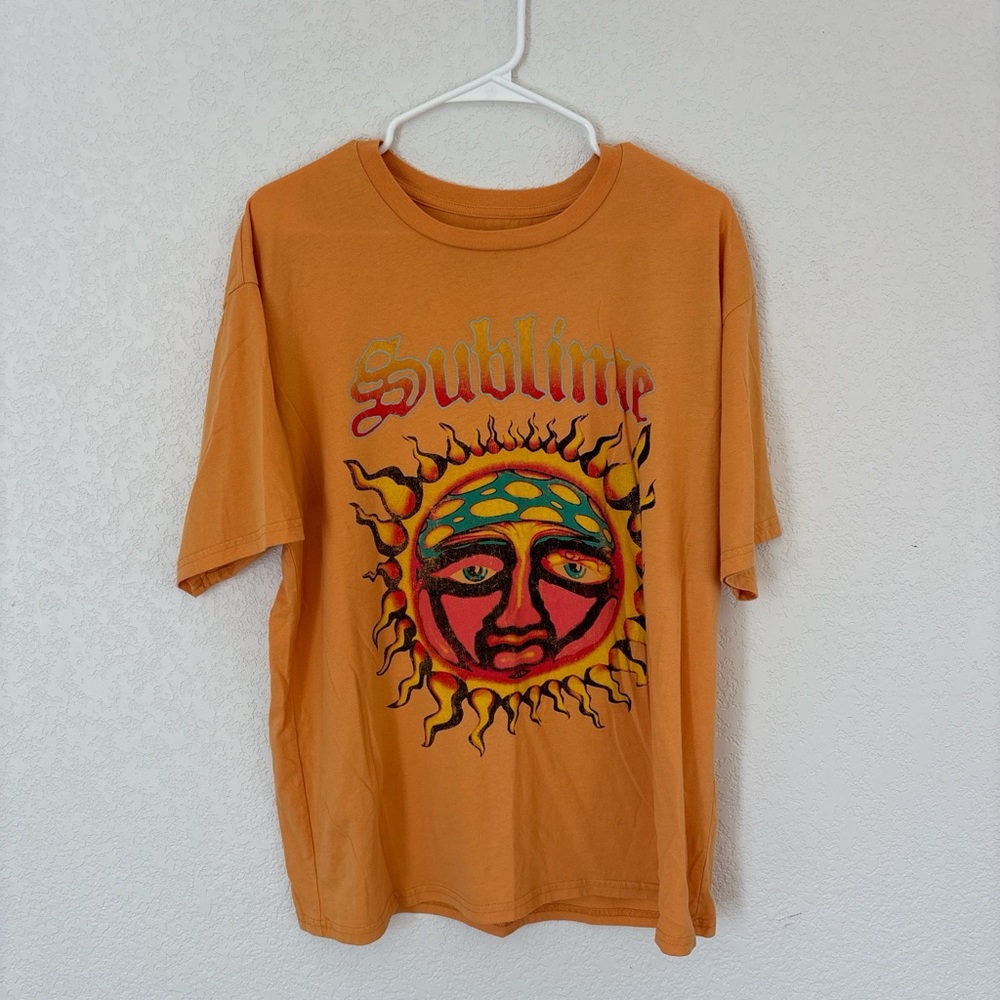 Women’s Orange Sublime Graphic T-Shirt